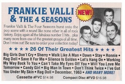 Four Seasons, The / 26 of Their Greatest Hits