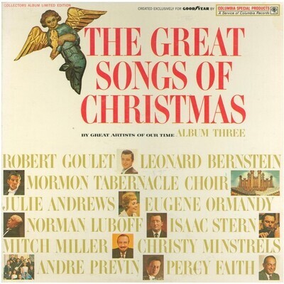 Various Artists / The Great Songs of Christmas - Album 3 | Columbia Special Products CSP-117 | Limited Edition | 1963