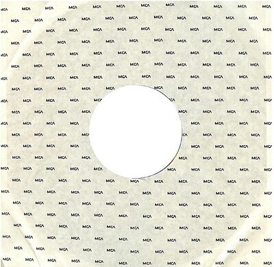 MCA / White with MCA Logo Repeated (1972)