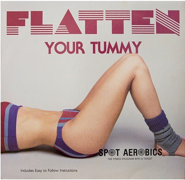 Spot Aerobics / Flatten Your Tummy | Upstart UPS-6 | with Poster | 1983