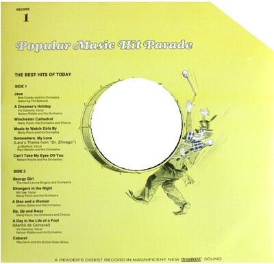 Various Artists / Popular Music Hit Parade - Record 1 | Reader's Digest RDA 63-D-1 | 1968