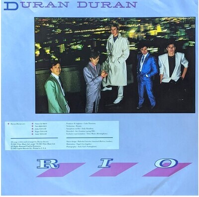 Duran Duran / Rio | Harvest ST-12211 | October 1982