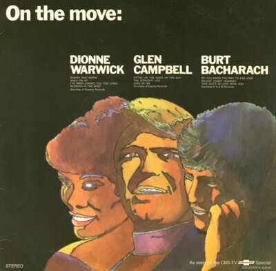 Various Artists / On the Move: Dionne Warwick - Glen Campbell - Burt Bacharach | Capitol Creative Products SL-6658 | Chevrolet | 1969
