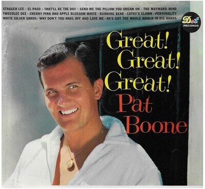 Boone, Pat / Great! Great! Great! | Dot DLP-3346 | Mono | 1960