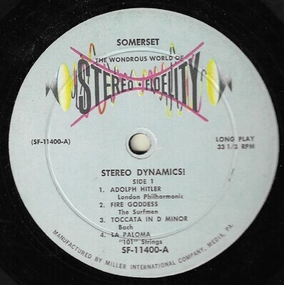 Various Artists / Stereo Dynamics! | Somerset SF-11400 | Stereo | 1960