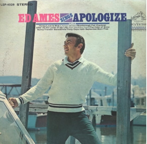Ames, Ed / Ed Ames Sings Apologize | RCA Victor LSP-4028 | July 1968