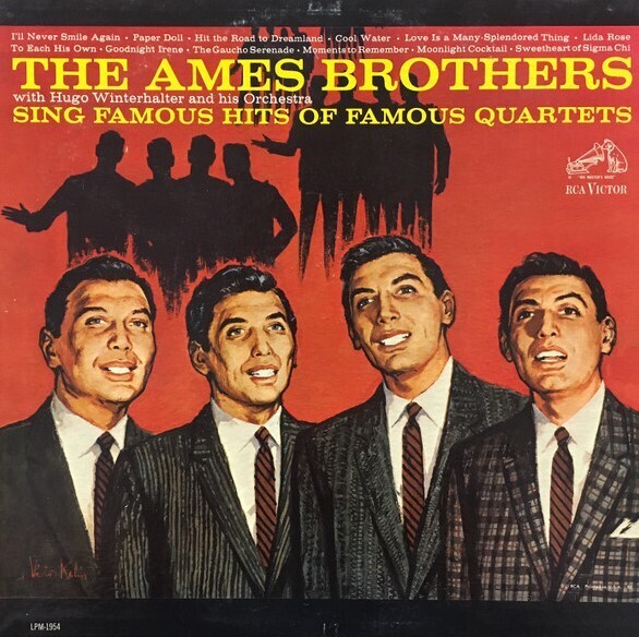 Ames Brothers, The / Famous Hits of Famous Quartets | RCA Victor LPM-1954 | Mono | 1959