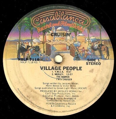 Village People / Cruisin' | Casablanca NBLP-7118 | October 1978