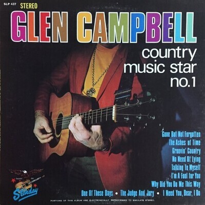 Campbell, Glen / Country Music Star No. 1 | Starday SLP-437 | Stereo | 1969