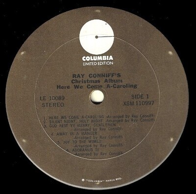 Conniff, Ray / Ray Conniff's Christmas Album | Columbia Limited Edition LE-10089 | Stereo | 1965