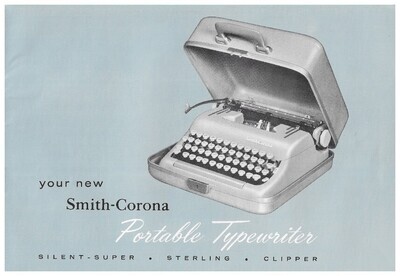 Smith-Corona / Your New Smith-Corona Portable Typewriter | 1957