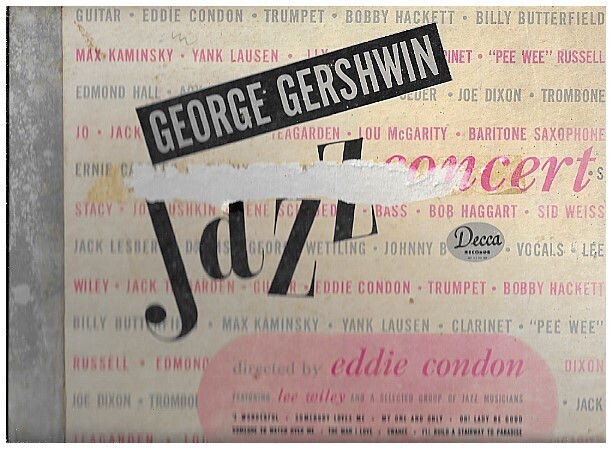 Condon, Eddie / George Gershwin Jazz Concert | Decca A-398 | August 1945