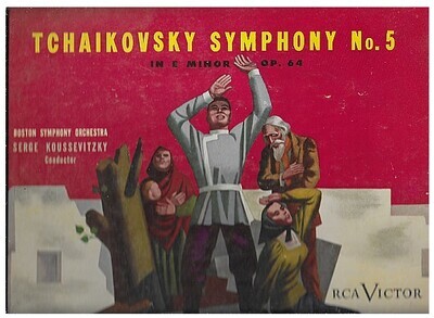 Koussevitzky, Serge / Tchaikovsky: Symphony No. 5 in E Minor, Op. 64 | RCA Victor Red Seal DM-1057 | 1950