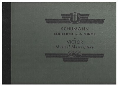 Cortot, Alfred / Schumann: Concerto in A Minor (Opus 54) | Victor Red Seal M-39