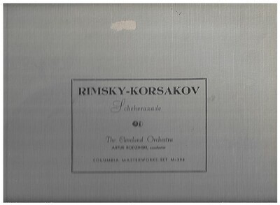Rodzinski, Artur / Rimsky-Korsakov: Scheherazade (Op. 35) | Columbia Masterworks M-398 | 1940