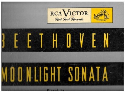 Horowitz, Vladimir / Beethoven: Moonlight Sonata | RCA Victor Red Seal DM-1115 | 1947