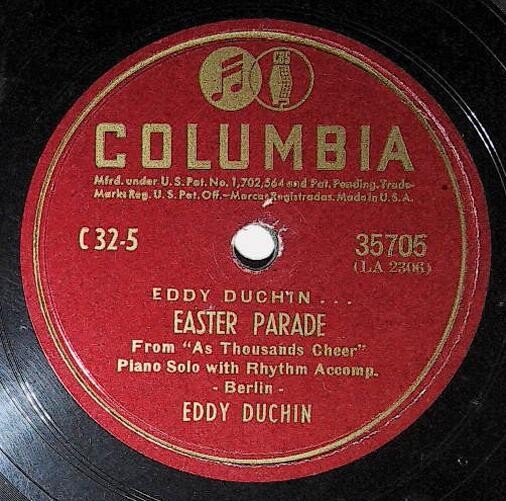 Duchin, Eddy / Easter Parade | Columbia 35705 | September 1940