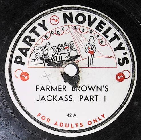 Uncredited Artists / Farmer Brown&#39;s Jackass | Party Novelty&#39;s 42