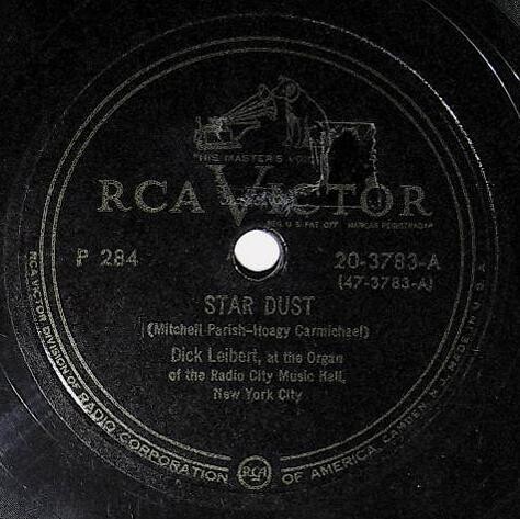 Leibert, Dick / Star Dust | RCA Victor 20-3783 | 1950
