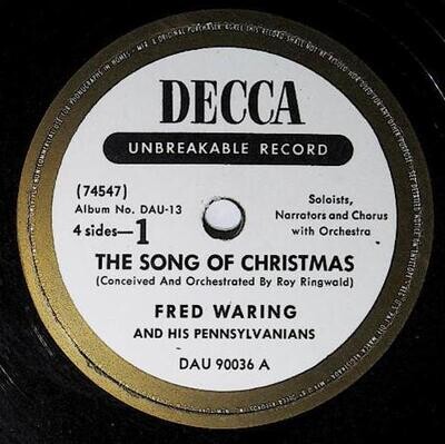 Waring, Fred / The Song of Christmas (Part 1) | Decca DAU-90036 | 1948