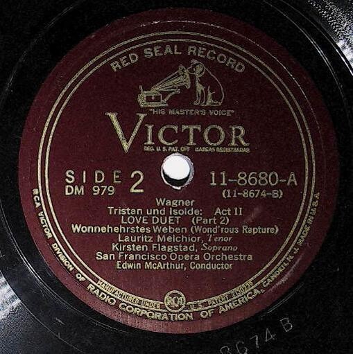 Melchior, Lauritz / Love Duet (Part 2) | Victor Red Seal 11-8680