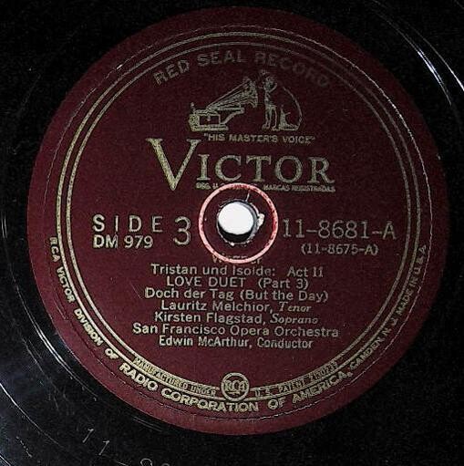 Melchior, Lauritz / Love Duet (Part 3) | Victor Red Seal 11-8681