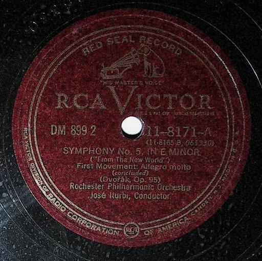 Iturbi, Jose / Symphony No. 5, In E Minor (First Movement-Concluded) | RCA Victor Red Seal 11-8171 | Dvorak