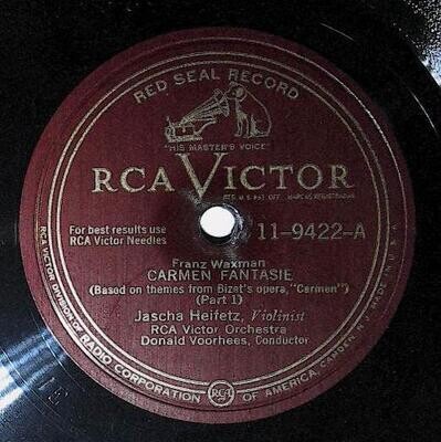 Heifetz, Jascha / Carmen Fantasie | RCA Victor Red Seal 11-9422