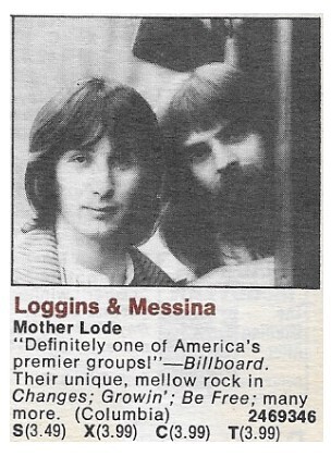 Loggins + Messina / Mother Lode | Columbia | 1974