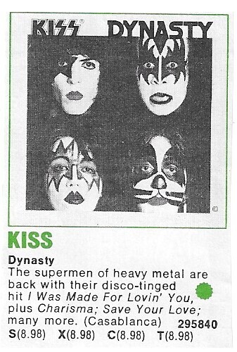 Kiss / Dynasty | Casablanca / 1979