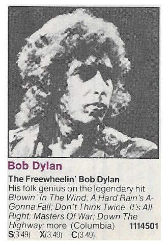 Dylan, Bob / The Freewheelin' Bob Dylan | Columbia / 1963