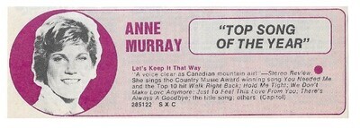 Murray, Anne / Let's Keep It That Way | Capitol / 1978