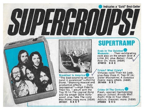 Supertramp / Breakfast In America | A+M / 1979