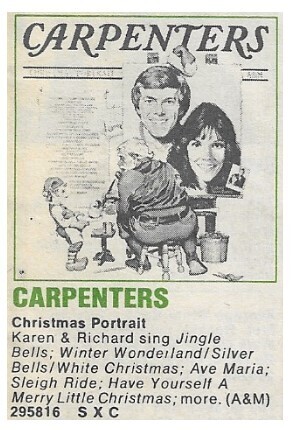 Carpenters / Christmas Portrait | A+M | 1978