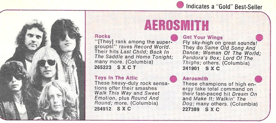 Aerosmith / Rocks | Columbia | 1976