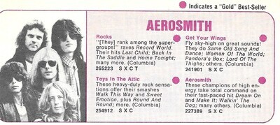 Aerosmith / Rocks | Columbia / 1976