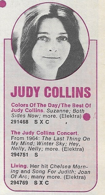 Collins, Judy / Colors of the Day (The Best of Judy Collins) | Elektra | 1972