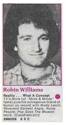 Williams, Robin / Reality...What a Concept | Casablanca / 1979