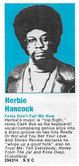 Hancock, Herbie / Feets Don&#39;t Fail Me Now | Columbia | 1979
