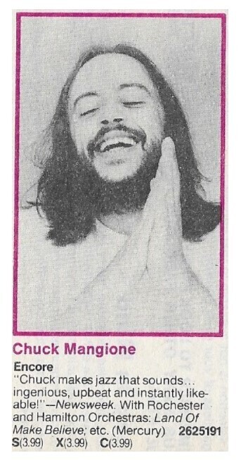 Mangione, Chuck / Encore | Mercury / 1975
