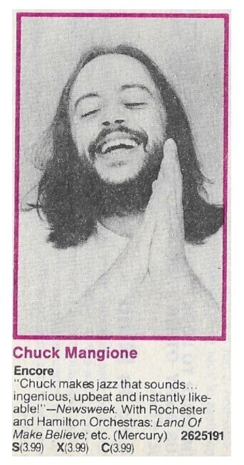 Mangione, Chuck / Encore | Mercury | 1975