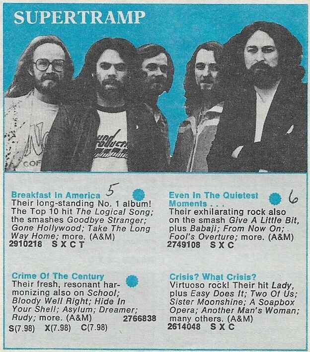Supertramp / Breakfast In America | A+M / 1979