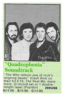 Who, The / Quadrophenia | Polydor / 1973