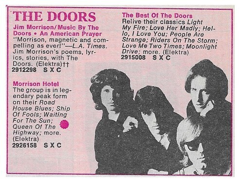 Doors, The / An American Prayer | Elektra | 1978 | Jim Morrison
