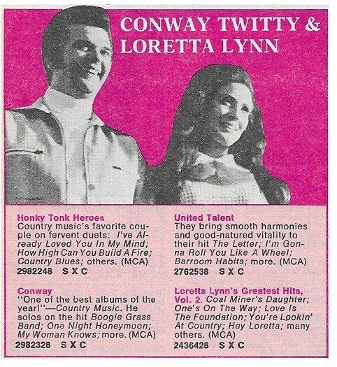 Twitty, Conway (+ Loretta Lynn) / Honky Tonk Heroes | MCA | 1978