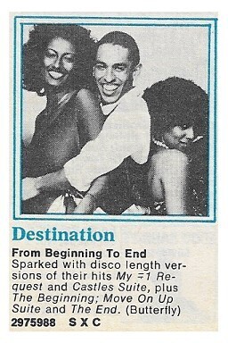 Destination / From Beginning to End | Butterfly / 1979