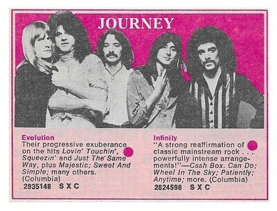 Journey / Evolution | Columbia / 1979