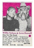 Nelson, Willie / One For the Road | Columbia | With Leon Russell | 1979