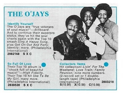 O&#39;Jays, The / Identify Yourself | Philadelphia International | 1979