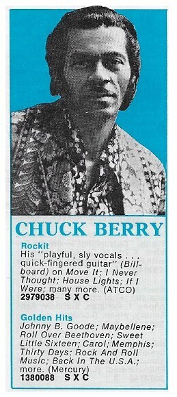 Berry, Chuck / Rockit | Atco | 1979